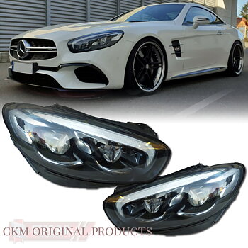 1. Facelift headlights ILS  MB Original 2pc set