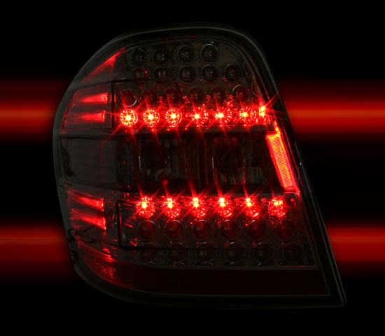 Clearglas taillights smoke with LEDs 2 pcs - 3