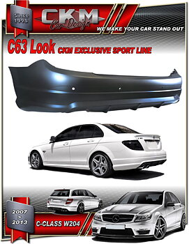 1. CKM "a look" Back bumper With PDC