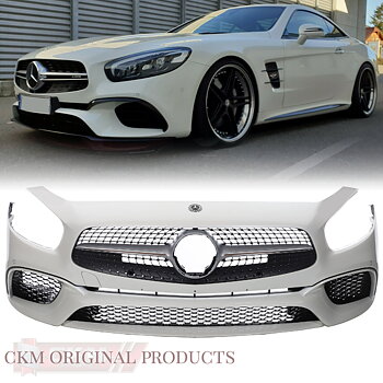 1. Facelift front bumper MB original ILS  2pc set