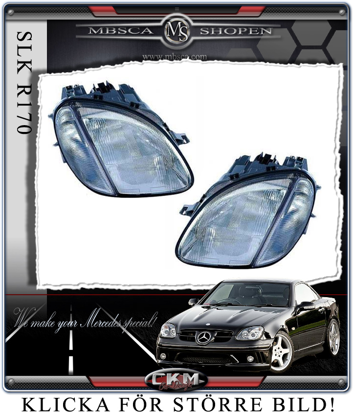 Standard headlights inc turn signals 1pcs set.