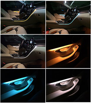 1. Interior ilummination Set Ambient Light W205