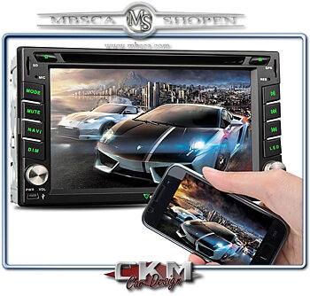 c. DVD/GPS enhet med den fantastiska Mirror funktionen.