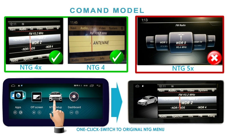 1. Comand 8,4" Android Widescreen touchscreen V2 - 3
