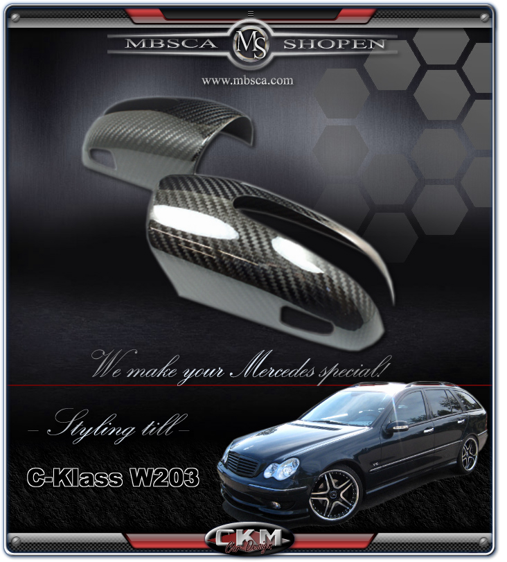 Mirror covers in real Carbon 2 pcs set
