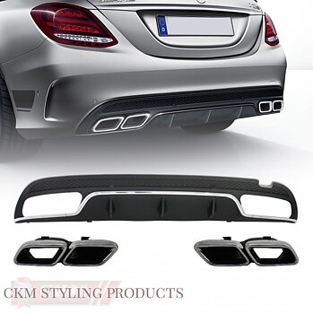 1. C63 look diffuser+pipes 