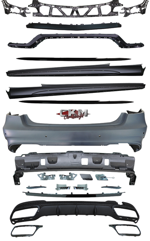1. CKM "A-look" FACELIFT Spoiler kit 21 delar 13-16 - 7