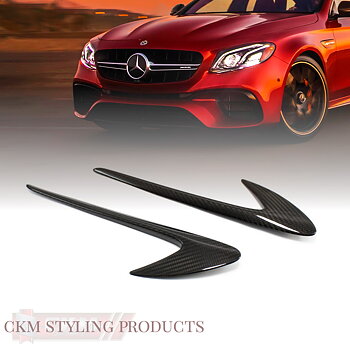 1. carbon trim set for front fenders 2pcs mb oem