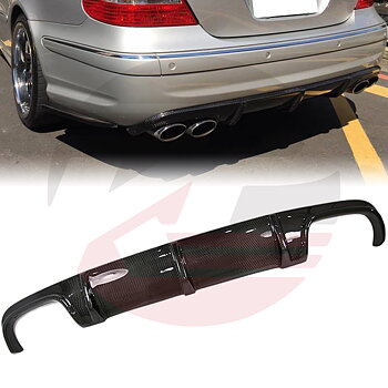 3c. Diffusor in real Carbon fiber for E55 & E63 1 pcs
