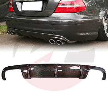 3c. Diffusor in real Carbon fiber for E55 & E63 1 pcs