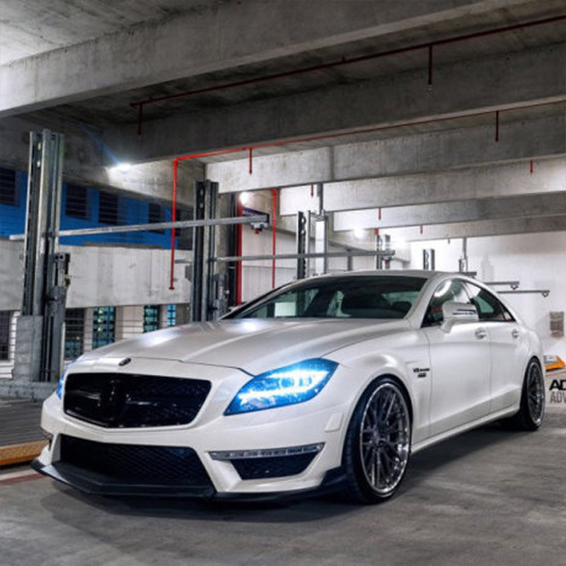 1. carbon ckm front lips cls63  3pcs - 3