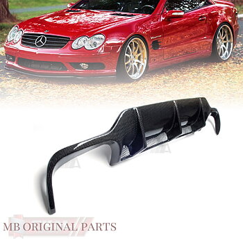 6. CKM "AMG look" duffuser in Carbon Fiber for SL63 back V2