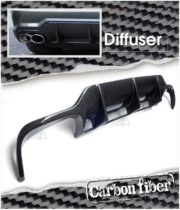 6. CKM "AMG look" duffuser in Carbon Fiber for SL63 back V2 - 2