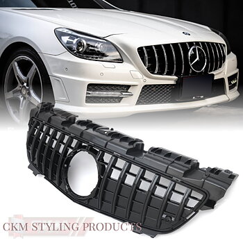 1. AMG GT-R PANAMERICAN look grill BLACK