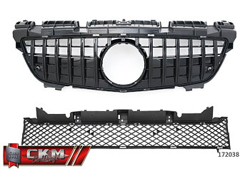 1. AMG GT-R PANAMERICAN look grill BLACK