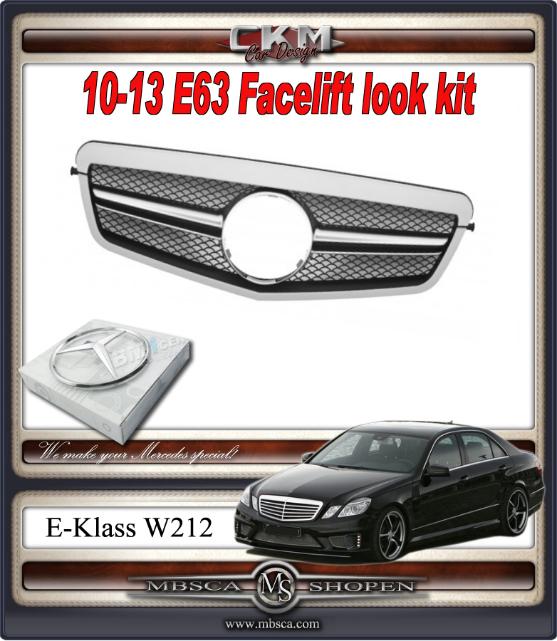 1. Avant sport grill med stjärna facelift look 1st Silver