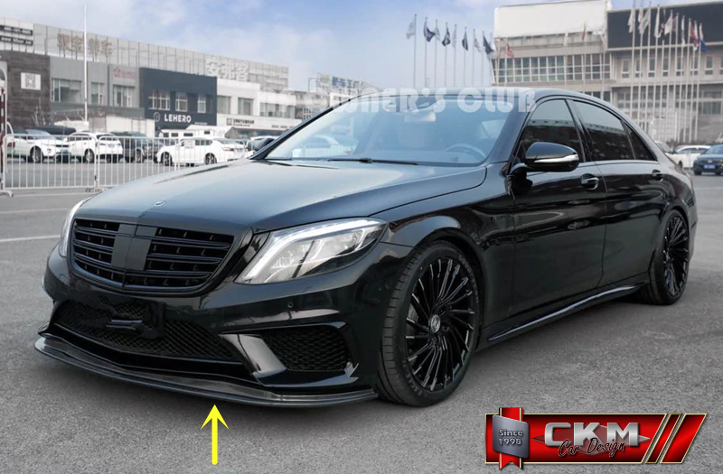 1. CKM Frontlip for AMG facelift CARBON 14-17 - 3