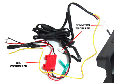 Clearglas LED Fogs 2 pcs set for bumper.03-05 - 5