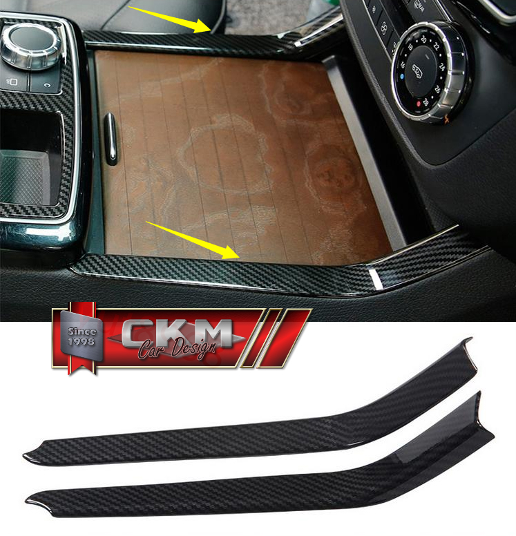 6. Decor Carbon Fiber trim 2pcs - 2