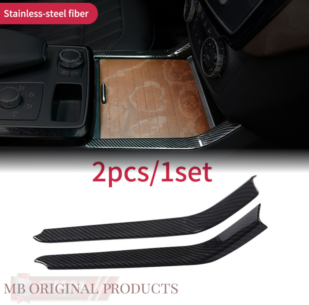 6. Decor Carbon Fiber trim 2pcs