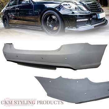 1. CKM "E63 A-look" rear bumper 1pcs