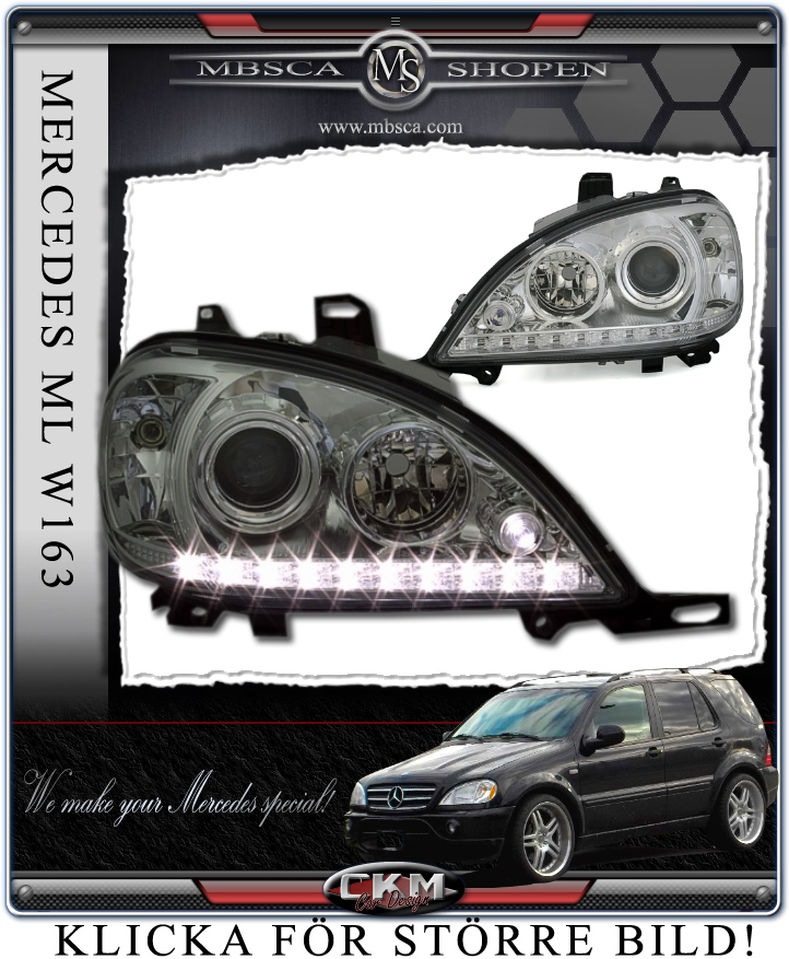 Clear frontlights DEVIL Eyes 2 pcs set
