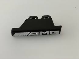 AMG GT-R panamerican GRILL emblem 1st MB Original - 4