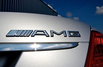 Emblem AMG trunk