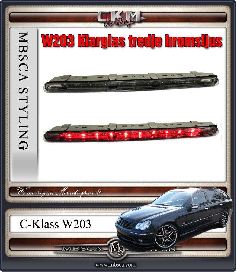 Clearglas third brakelight LED Clear