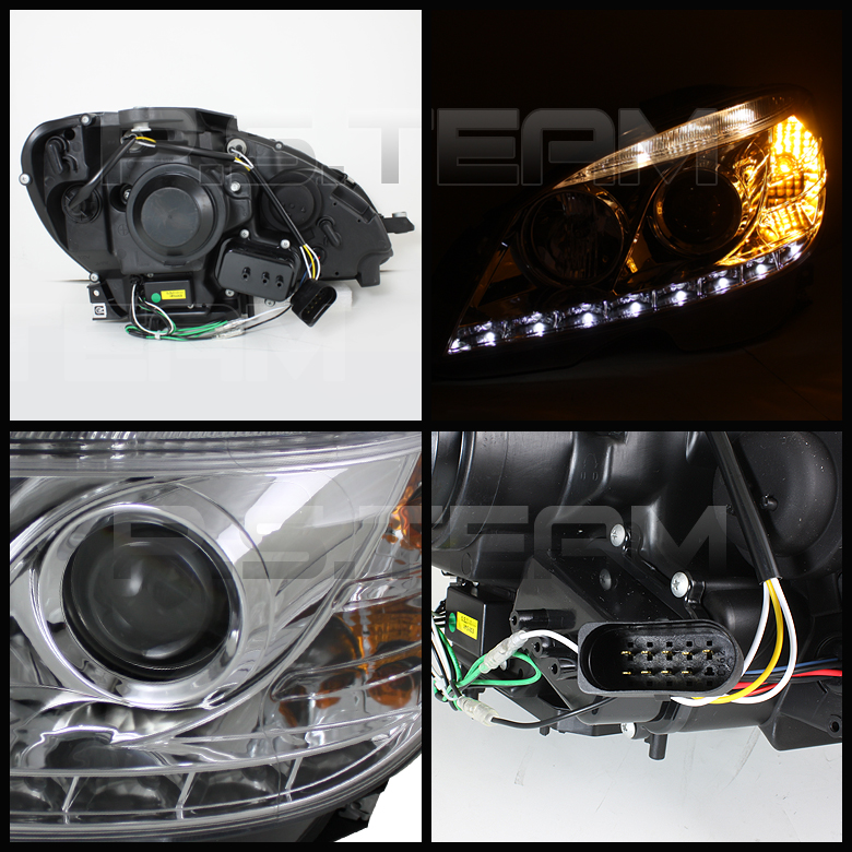Clearglas headlights "Devil eyes" DRL LED - 3
