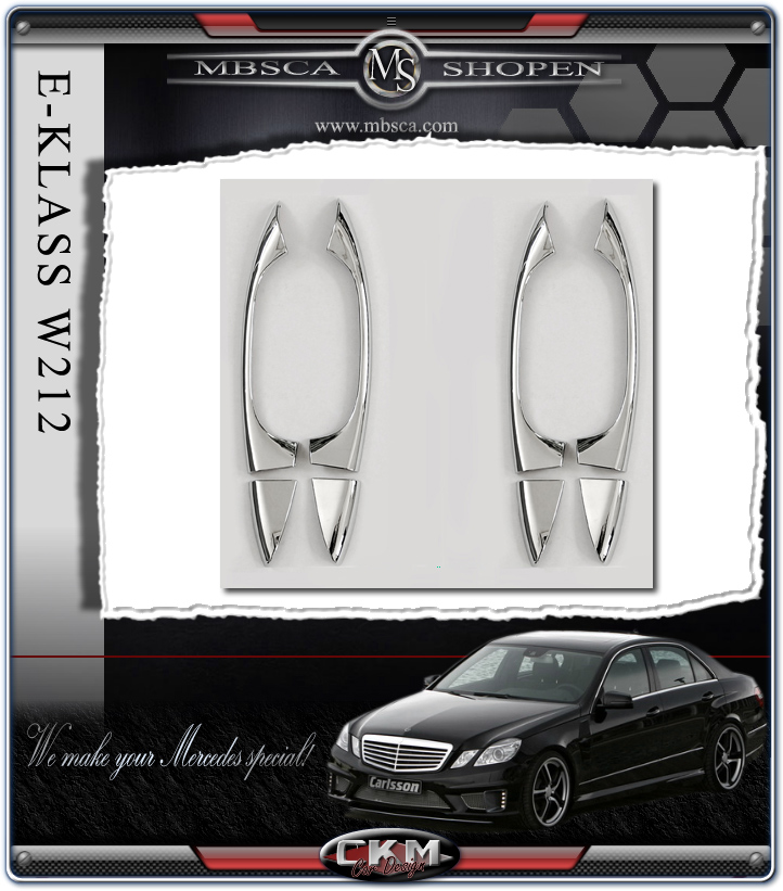 Chrome handle covers