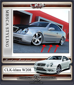 1.CKM Spoilerlip for AMG front 