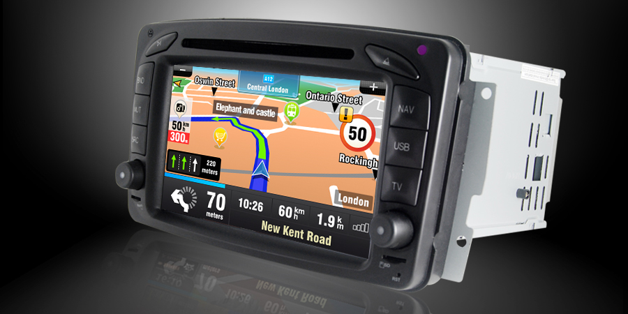 C4. Comand enhet i "MB LOOK" DVD GPS Bluetooth Touch Screen mm.. - 2