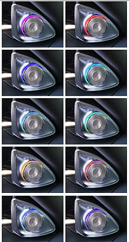 Burnlook electric 4D rotary speakers 2pcs