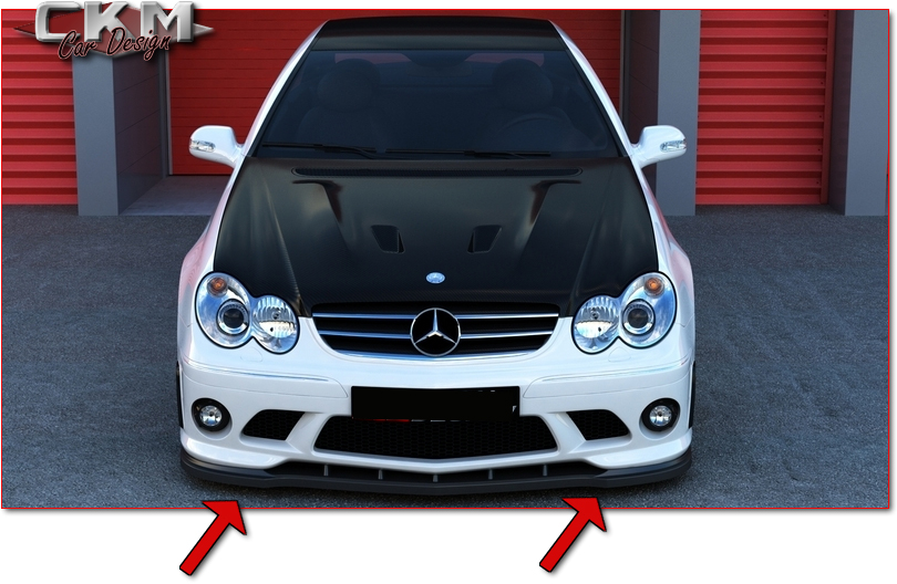 1. CKM FRONTLÄPP för AMG front V2 1st - 2