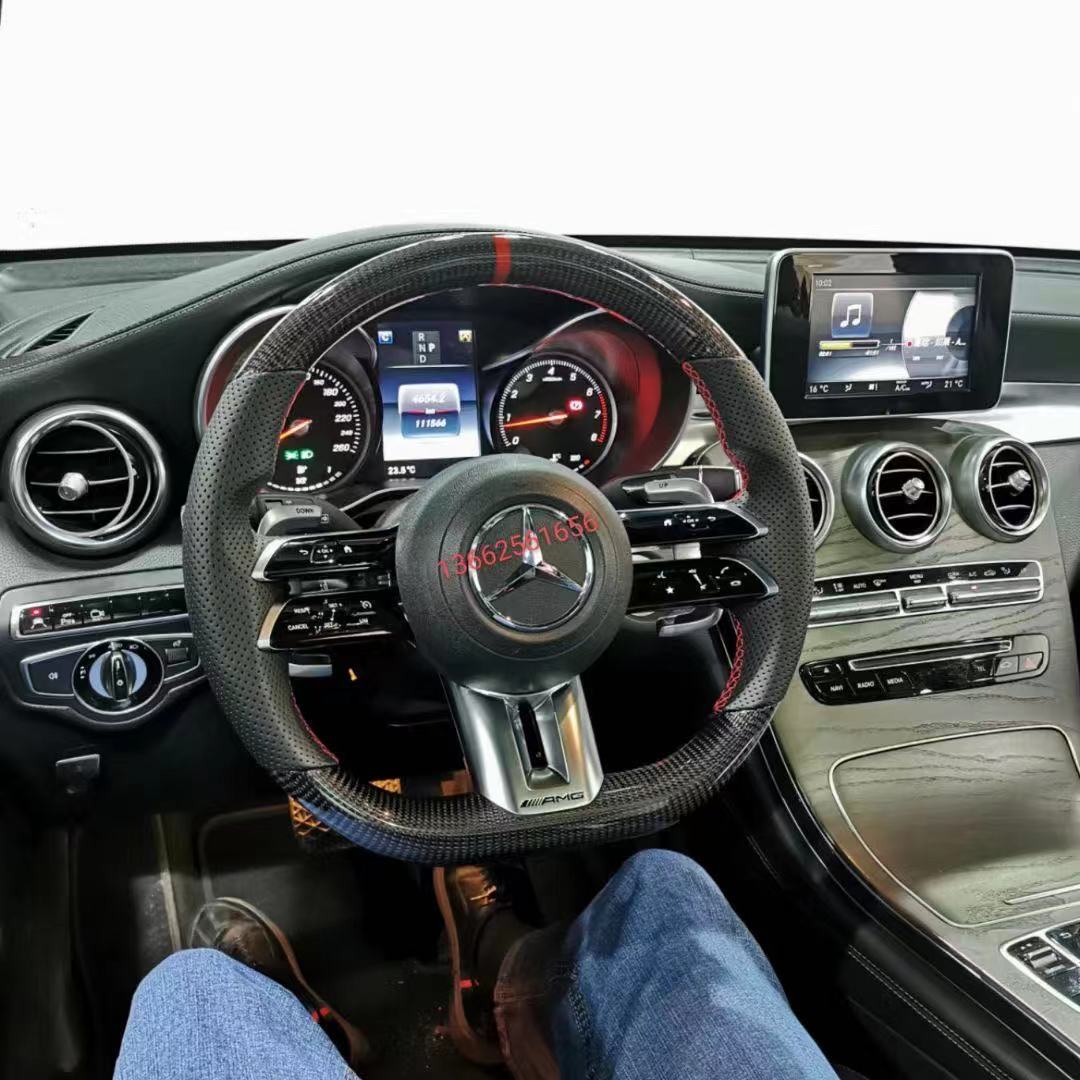 1. Steering sport FACELIFT 2021 LED style Leather/ Carbon/Piano PLUG N PLAY - 5