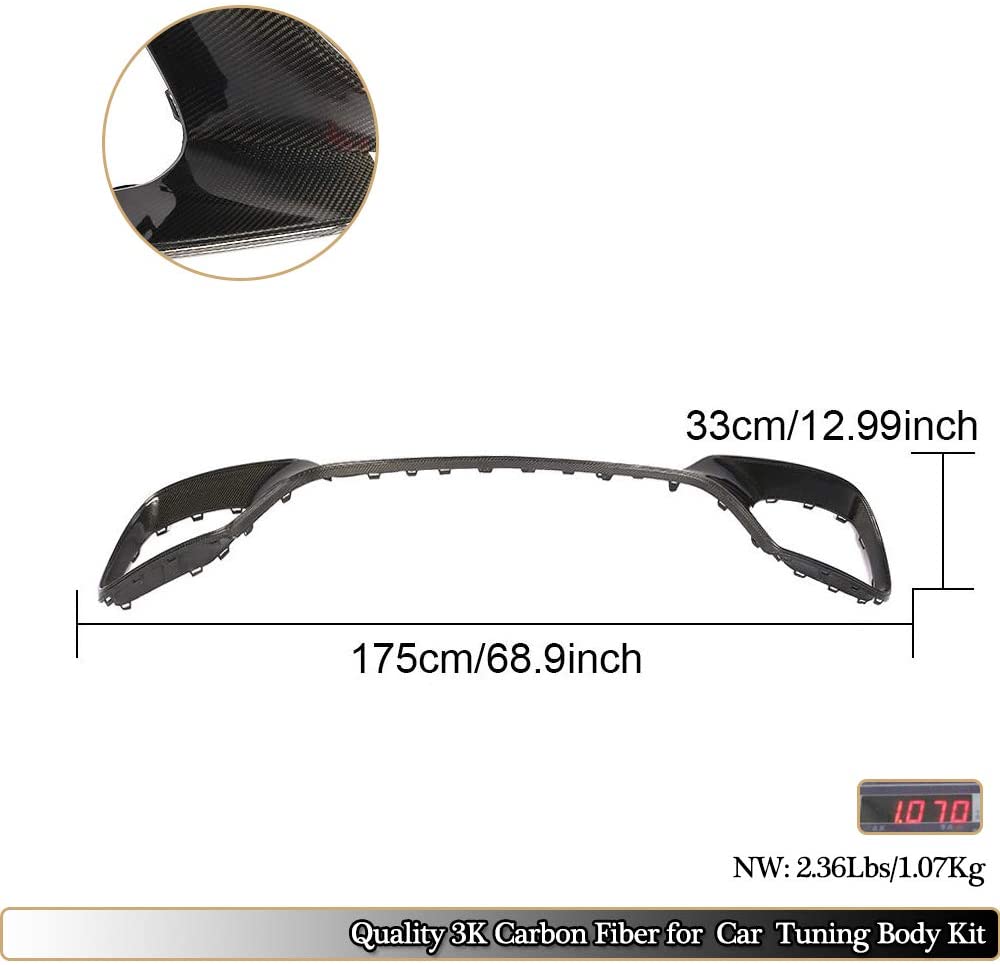 1. CKM Frontlip for AMG facelift CARBON 18-20 - 7