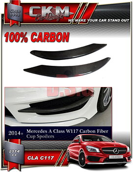 1. ckm w117 Carbon front trims 2pcs