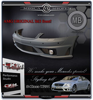 2. AMG S63 front komplett 1 st MB ORIGINAL