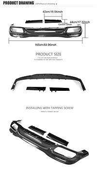 1. CKM Difuser lip CARBON 18-19 A look