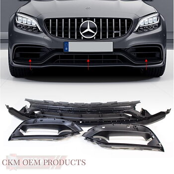 1. Facelift C63 front airgrills  3st