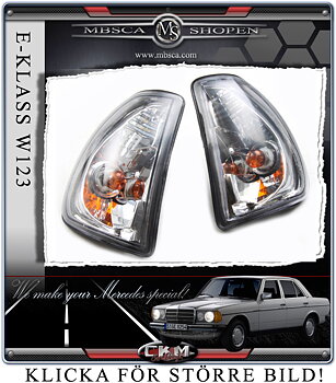 Crystal Front blinkers 2 pcs