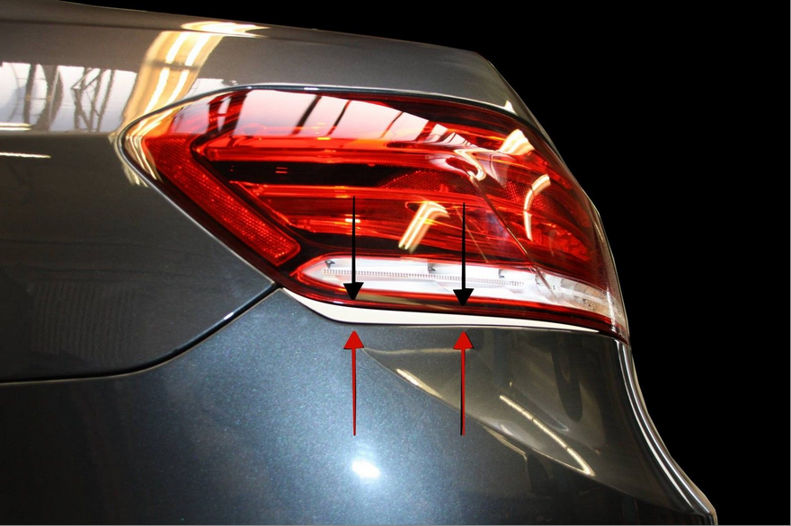 4. Facelift taillights 4st MB OEM - 4