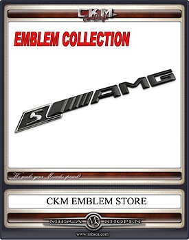 emblem baklucka. AMGs . BLACK