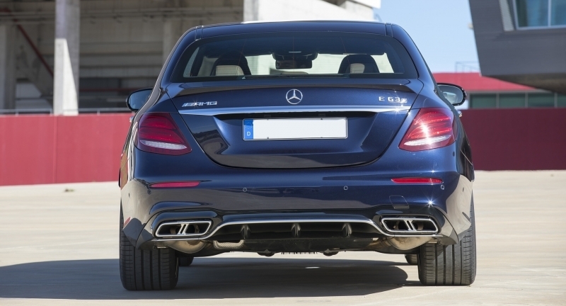 1. ckm w213 2018 FACELIFT  a-look  rear diffuser kit - 6