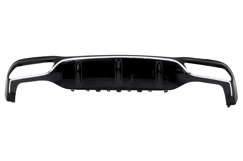 1. ckm w213 2018 FACELIFT  a-look  rear diffuser kit - 3