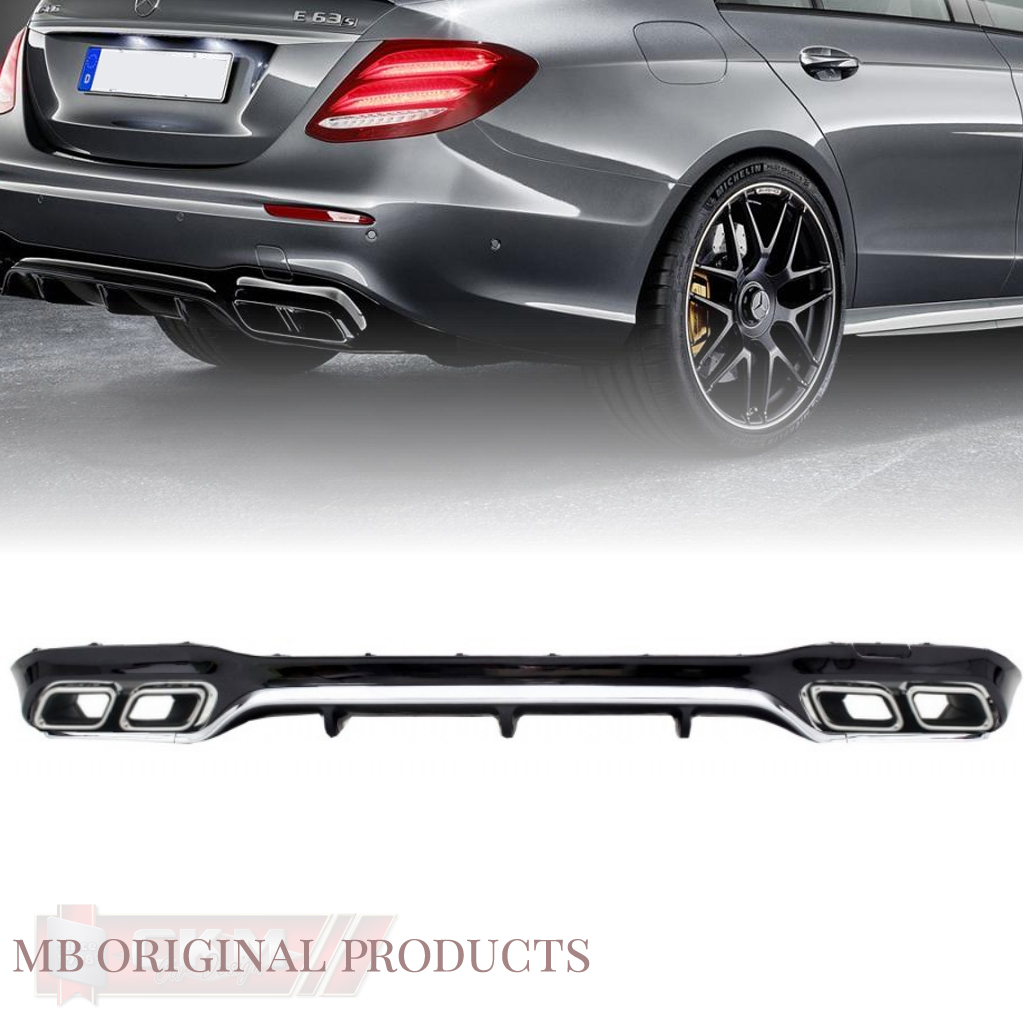 CKM Car Design - 1. ckm w213 2018 FACELIFT a-look rear diffuser kit