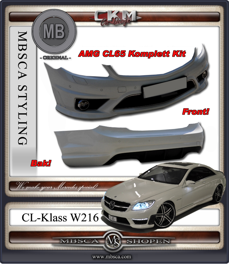 CKM Car Design - 1. AMG OEM complete Used CL63/CL65 AMG kit