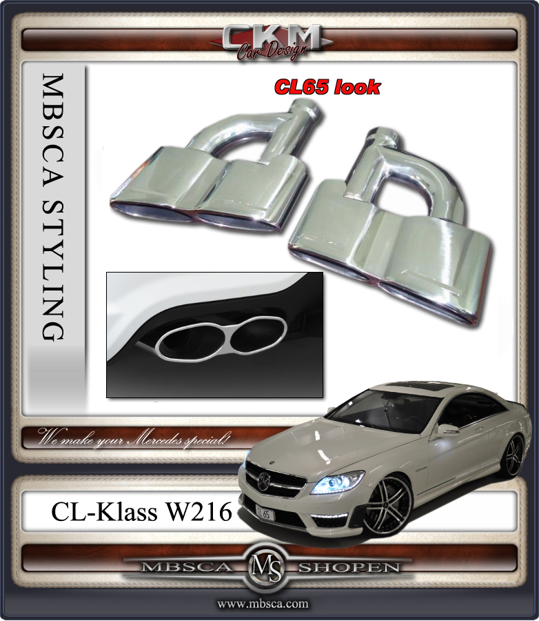 2. Exhaust pipes 2pcs