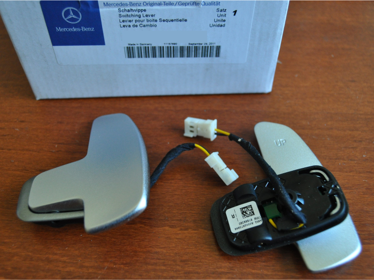 Rattpaddlar i silver metall 2st MB Original - 6